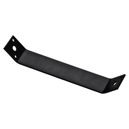 NATIONAL HARDWARE 9.3 in. H X 1.5 in. W X 0.125 in. D Black Carbon Steel Inside Strap Brace N351-475